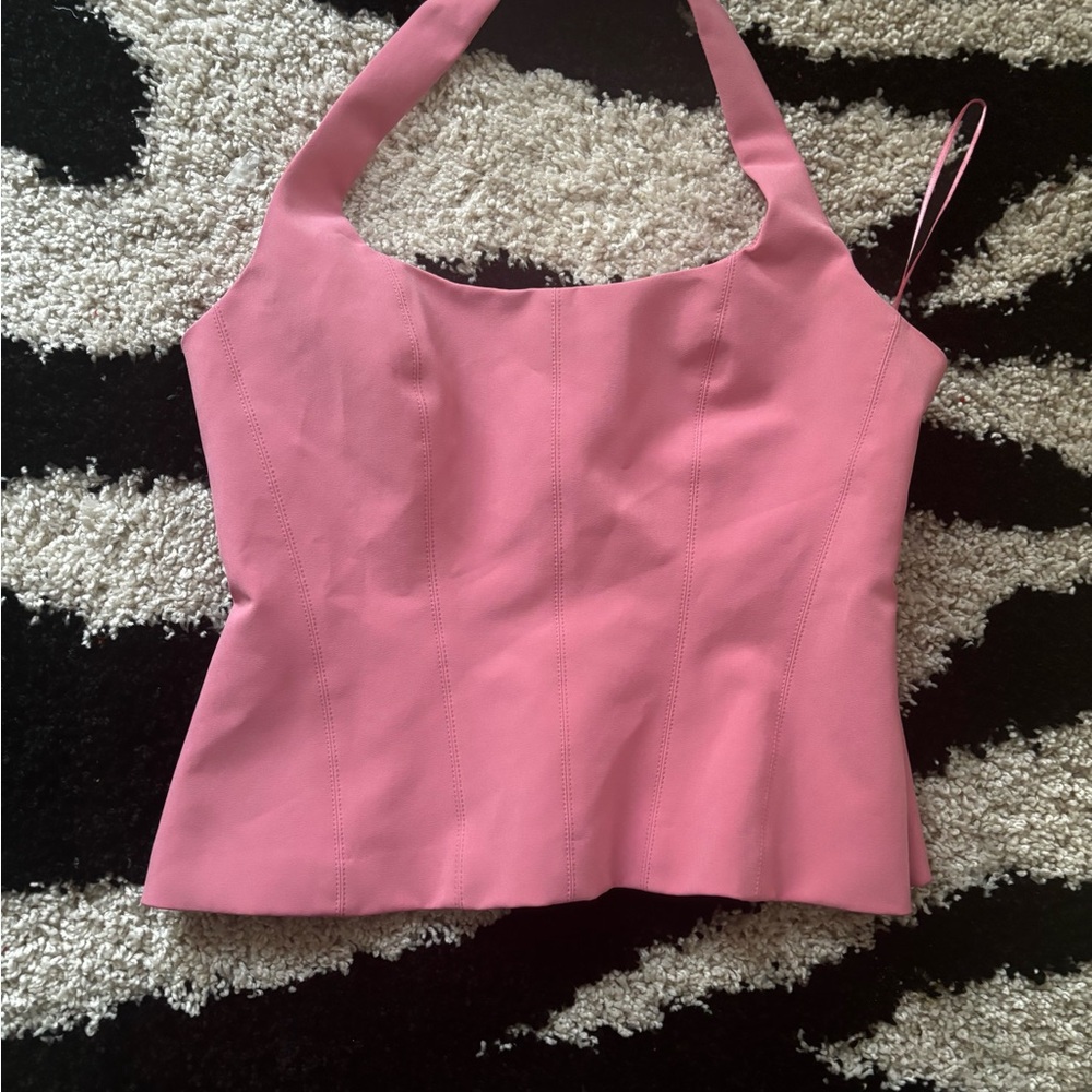 Zara Pink Corset Top